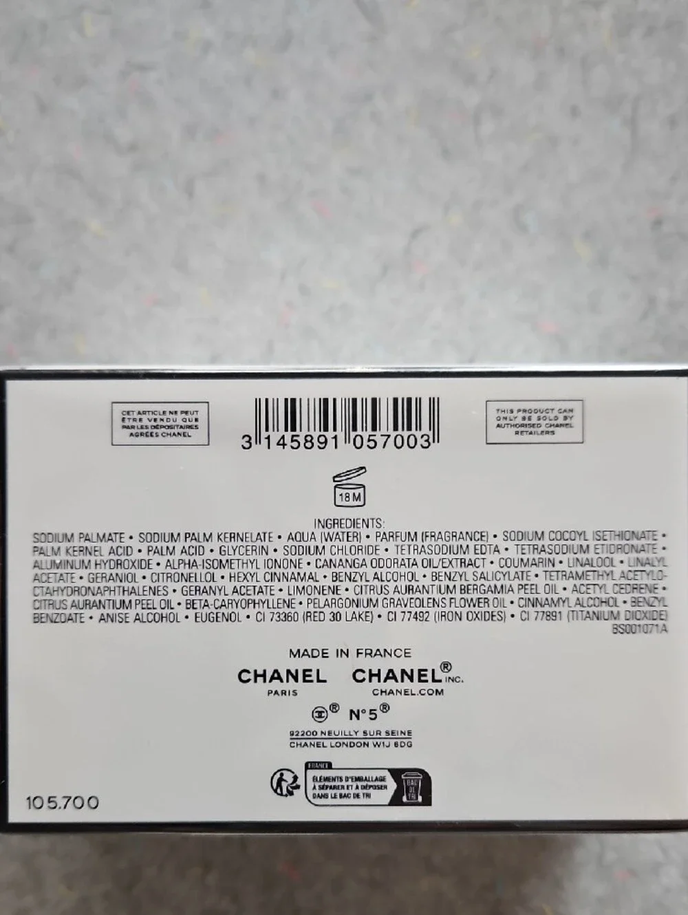 CHANEL N°5 Body Lotion & Soap Gift Set